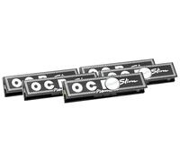 5 x Black King Size Slim Ultra-Thin Rolling Papers Premium Quality - Bundled by GetInStyle Shop