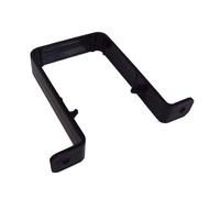 5 X Black Square 65mm Downpipe Brackets, Freeflow Rain Water Systems