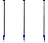 5 x Blue 110mm/11cm Gel Pen Ink Refills | 0.7mm Bullet Tip | Ballpoint Biro Pens Replacement Refill