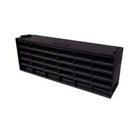 5 x Blue/Black Interlocking Air Brick Vents 9" x 3" Grille for Air Flow Ventilation