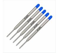 5 x Blue or Black Refill Ballpoint Pen Refill 0.6mm Point,Compatible Parker Ballpoint Pen Refill