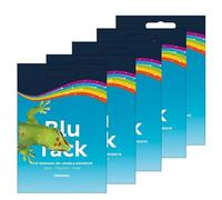 5 x BluTack Original Reusable Mastic Adhesive Putty 60g - Multipurpose Sticky Tack for Crafts, Posters, - Non-Toxic, Clean & Reusable Mounting Putty, (Pack of 5)