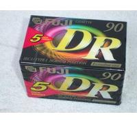 5 x Brand New Fuji DR 90 Normal Position 90 Minute Audio Cassette Tapes