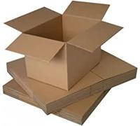 5 x Cardboard Boxes 457 x 305 x 254mm Medium Single Wall 18x12x10" Shipping Mailing Postal A3 (5)