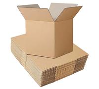 5 x Cardboard Boxes Medium Single Wall 9x6x6" Shipping Mailing Parcel Cardboard Gift Postal Postage Royal Mail Sturdy Carton