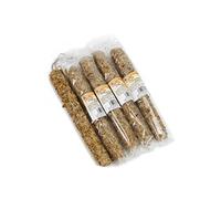 5 x Chubby Extra Large Sunflower Seeds Suet Stick High Energy Wild Bird Food (1 count (Pack of 5), Mealworm)