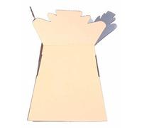 5 x Cream Florist Aqua Boxes - Living Vases - Hand Tie Boxes