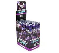 5 x CYCLONES CLEAR PRE ROLLED TRANSPARENT CONES IN VARIOUS FLAVOURS SOLD BY LOMILA (Grape)