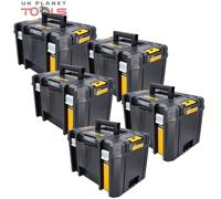 5 x Dewalt DWST1-71195 Tool Storage Box 23L