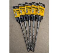 5 x DeWALT SDS Plus 7mm Masonry Drill Bits Concrete Brick DT9639 x 160mm SDS+