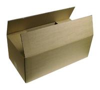 5 x Double Walled 620mm x 320mm x 220mm Storage Moving Shipping Cardboard Box