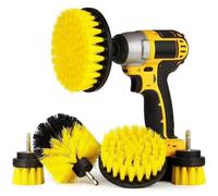5 X Drill Attachment Cleaning Brush Set Power Scrub Home Car Tile Bathroom New