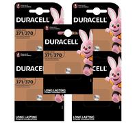5 x Duracell 371 / 370 SR920W 1.5V Silver Oxide Watch Battery V371 SR69 SR920WS