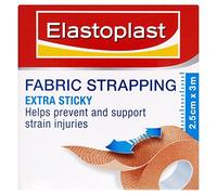 5 x Elastoplast Fabric Strapping 2.5cm x 3m