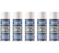 5 X ELECTRICAL CONTACT CLEANER CLEANING SPRAY AMP GUITAR Hi-Fi SWITCH CIRCUIT DUAL LUBE (200ML)