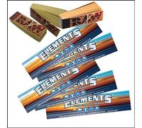 5 x ELEMENTS KING SIZE SLIM THIN RICE ROLLING PAPERS AND 3 x RAW TIPS ROACH ROACHES ROACH CARD by consumerproducts-uk by consumerproducts-uk