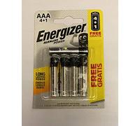 5 x Energizer AAA Alkaline Power Plus Batteries - LR03, MX2400, MN2400, MICRO