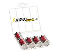 5 x EVE Lithium 3.6 V Battery ER14250 1/2 AA ER 14250 + Box - Durable - Maintenance Free