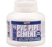 5 x EVERBUILD 250ML P16 PLUMBERS PVC PIPE CEMENT solvent weld glue adhesive