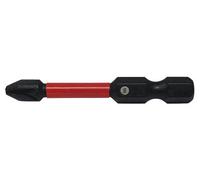 5 X Forgefix Ffbpz250B Forgefast Pozidriv Compatible Impact Bit Pz2 X 50mm