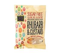 5 x Free From Fellows Sugar Free Rhubarb & Custard Sweets 70g