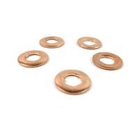 5 X Fuel Injector Nozzle Copper Washer Seal Gasket 6110170060