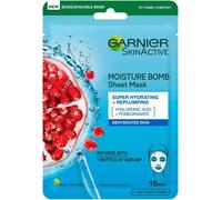 5 x Garnier Moisture Bomb Chamomile And Hyaluronic Acid Sheet Mask