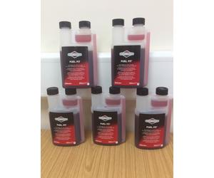 5 x GENUINE BRIGGS & STRATTON PETROL STABILIZER FUEL ADDITIVE 992381 fuel fresh