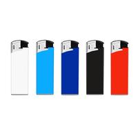 5 x GENUINE CLIPPER LIGHTERS ELECTRONIC REFILLABLE By Ksp partners