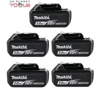 5 x Genuine Makita BL1830 18v 3.0ah Li-Ion LXT Lithium Ion Battery Star Batt