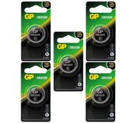 5 GP CR2320 Battery Lithium Coin Cell 1Bl Button Blister 3V China Exp 2032