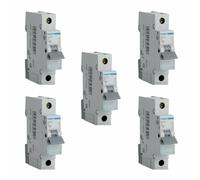 5 x Hager MTN140 Miniature Circuit Breaker MCB Type B - 40 Amp