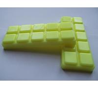5 x Handmade 50g Lemon Sherbet Soy Wax Bar Melts Highly Scented Fragrance 10 Cell Snap Bars (Lemon Sherbet, 5 Bars)