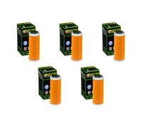 5 x HiFlo HF652 Oil Filter KTM SXF/EXCF250 13-24, SXF350 12-24, 450-500 16-24