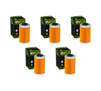 5 x HiFlo HF655 Oil Filter KTM SXF250 06-12, SXF450 13-15, EXCF450 12-16