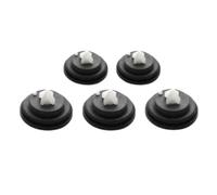 5 x Inlet Float Valve Diaphragm Washer - Spare Rubber Ball Valve WASHERS - Replacement Diaphragm Washer - FITS for All SIAMP Inlet VALVES Black