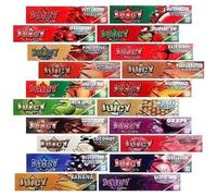 5 x Juicy Jay King Size Slim Rolling Papers - Surprise Pack of Random Fruity Flavored Premium Cigarette Papers - 32 Leaves Each - Unique Flavors, No Repeats! Perfect for Smoking Enthusiasts