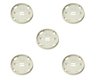 5 x Kidde SMK4896 Surface Mounting Pattress Plate for KF10 KF20 KF30 Alarms