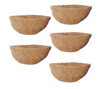 5 X Kingfisher 40Cm 16 Inch Hanging Basket Coco Liner Replacement Flower Planter