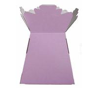 5 x Lilac Florist Aqua Boxes - Living Vases - Hand Tie Boxes