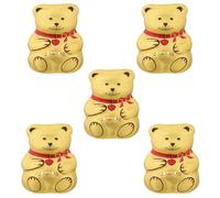 5 x Lindat Milk Chocolate Teddy 40G, Ideal Christmas Chocolate Gift For Kids