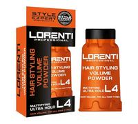 5 x Lorenti Hair Styling Powder Wax L4 | Mattifying Ultra Hold | Volume Powder & 1Million Scent 30gr (pack of 5)