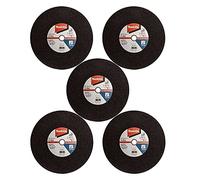 5 x Makita B-10665 Abrasive Chop Saw Wheel Metal Cut 355mm x 3 x 25.4mm - 2414EN