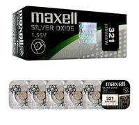 5 x Maxell 321 Silver Oxide batteries 1.55V SR616SW SR616 Watches 0% Mercury