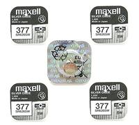 5 x Maxell SR626SW SR626 AG4 377 1.55v Watch Batteries