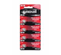 5 x Maxell SR626SW SR626 AG4 377 1.55v Watch Batteries by Maxell