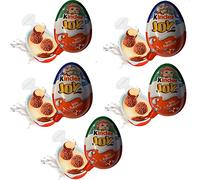 5 x Mixed Kinder Joy More Milk Less Cocoa Chocolate with Surprise Gift Inside Eggs 20g