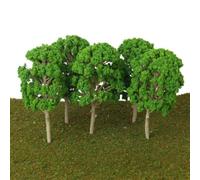5 x Model Trees 12 cm Plastic for Model Railway HO OO