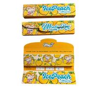 5 x Monkey King Ice Peach - Kingsize Papers and Tips - Touch and Smell