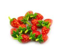 5 x MyTinyWorld Dolls House Miniature Handmade Strawberries